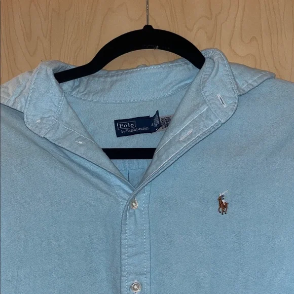 Polo by Ralph Lauren Sky Blue Casual Shirt - Picture 2 of 4